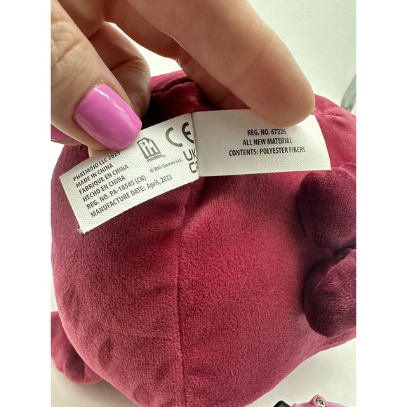 Pet Simulator X Cyclops Dark Pink Plush Stuffed Toy 6” PhatMojo No Egg No Code - Picture 6 of 8